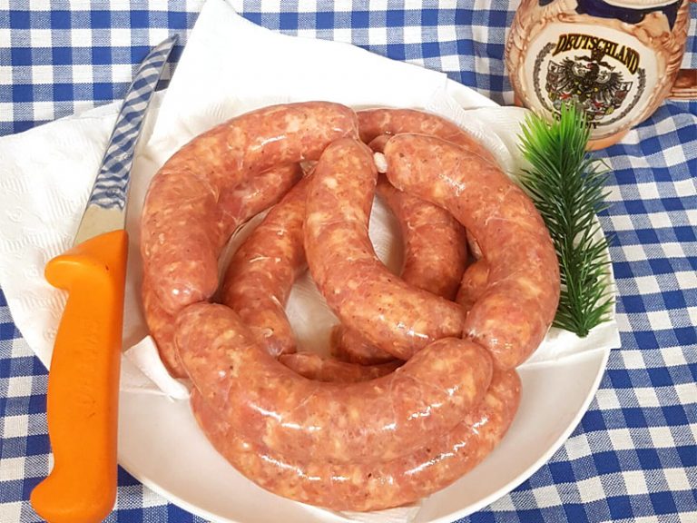 VEAL & GARLIC SAUSAGES Euromaster Small Goods & Fine Foods Sydney